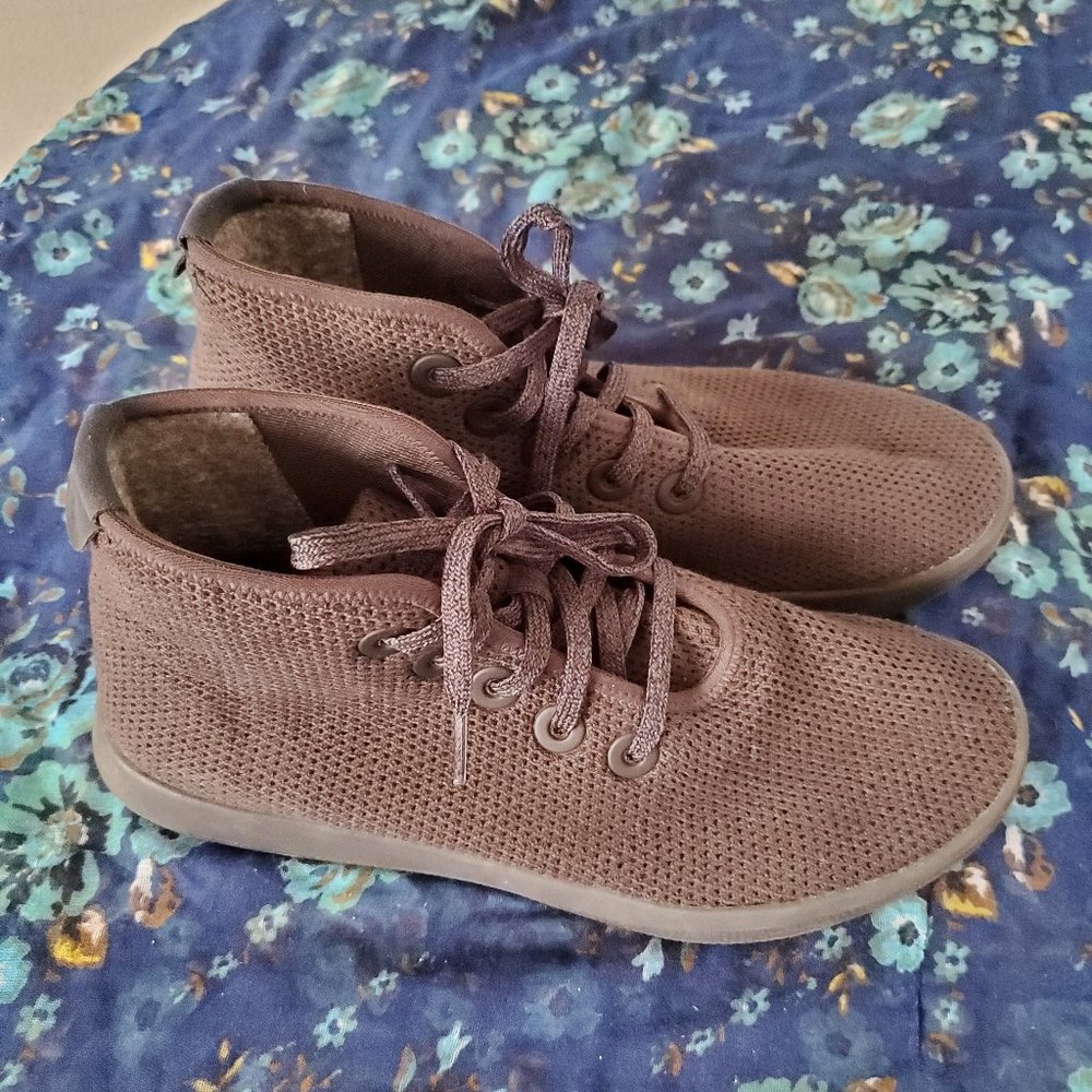 Allbirds TreeTopper Charcoal Hightop Sneaker Sz 10